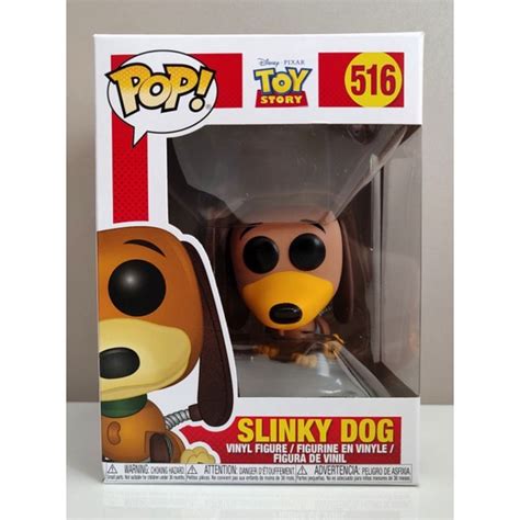 Funko Pop Disney Pixar Toy Story Slinky Dog 516 Shopee Brasil