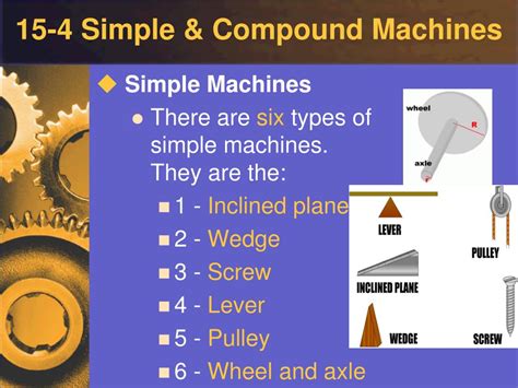 Ppt Chapter 15 Work Power And Simple Machines Powerpoint