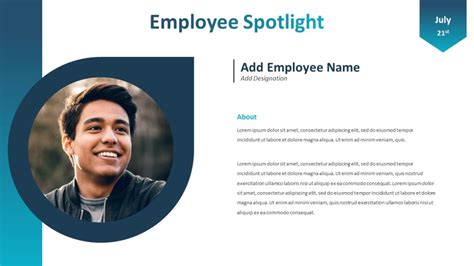 Employee Spotlight Powerpoint Slide Archives