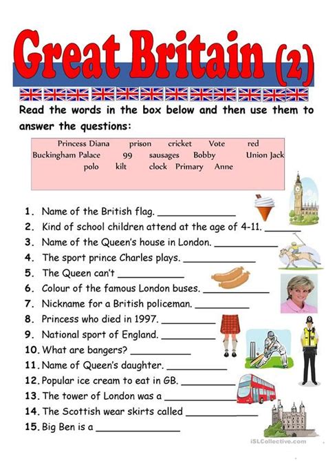 English Worksheets Free Printable Uk