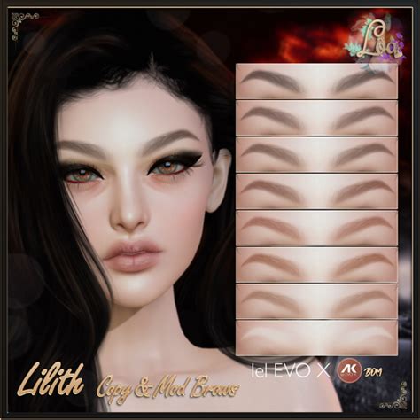 Second Life Marketplace Loa Lilith Brows ~lelutka Evo X~ [bom] Demo