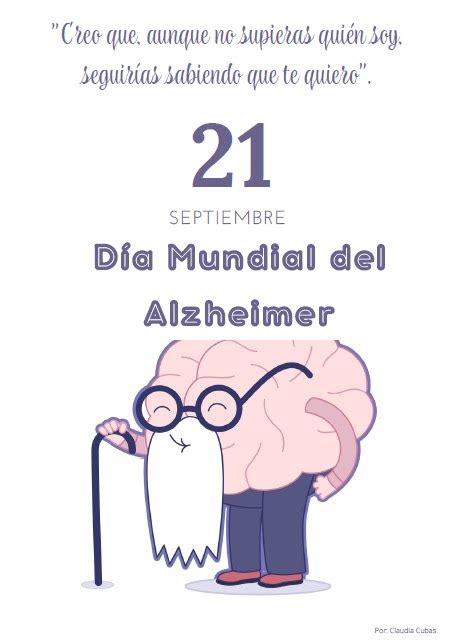 21 de septiembre Día Mundial del Alzheimer