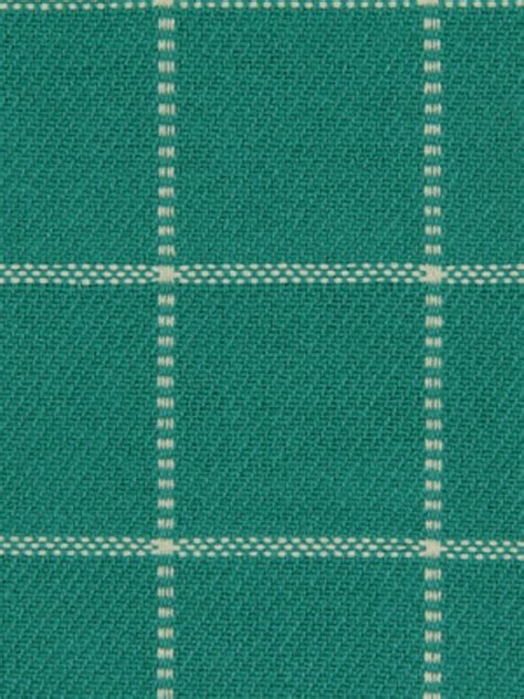 Teal Plaid Upholstery Fabric By The Yard By Popdecorfabrics