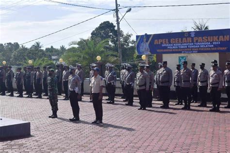 Kodim Tts Kerahkan Peleton Pada Gelar Pasukan Operasi