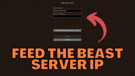 Minecraft Feed The Beast Server Ip Youtube