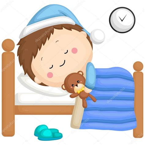 Pequeño Dibujos Animados Pequeño Sonrisa Infancia Joven Pijama