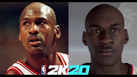 NBA 2K20 How To Create Michael Jordan S Face YouTube