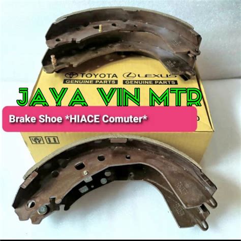 Jual Brake Shoe Kampas Rem Belakang Toyota Hiace Commuter