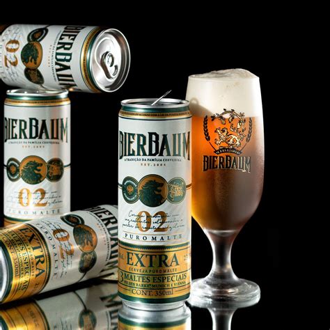 Fardo 12 Cervejas Pilsen Extra Gold Bierbaum 350ml Cervejaria