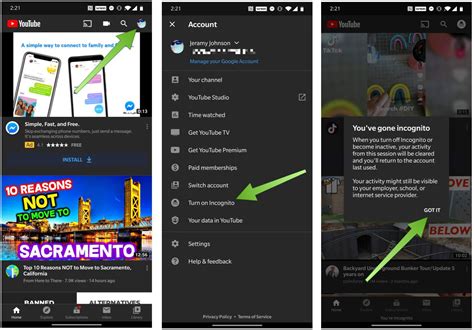 How To Use Youtubes Incognito Mode Android Central