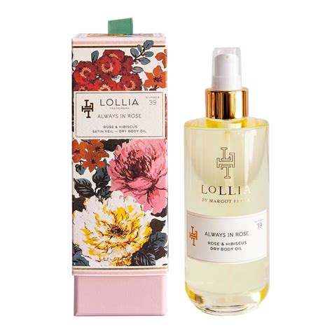 Empty Vase Lollia Dry Body Oil Always In Rose Same Day Flower