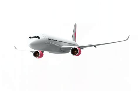 Free Psd Airplane Flying Isolated
