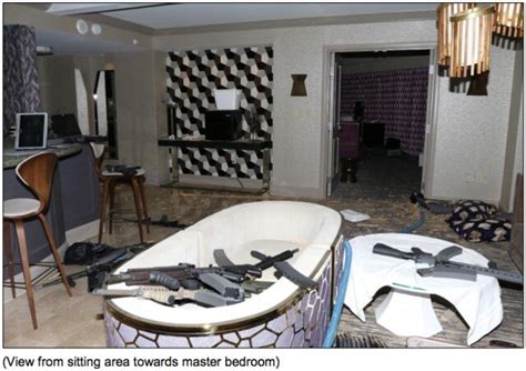 PHOTOS: Inside gunman Stephen Paddock's suite at Mandalay Bay