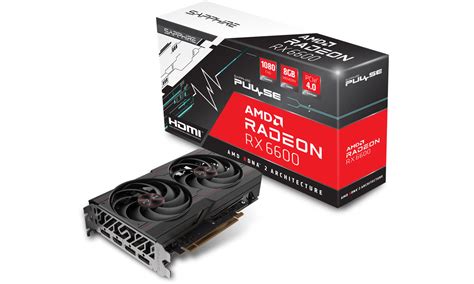 Sapphire Radeon Rx 6600 Gaming Pulse 8gb Gddr6 11310 01 20g купить в Минске цена