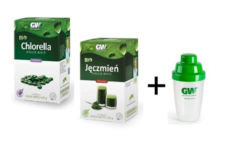 Zestaw Greenways J Czmie Chlorella Szejker Gratis Warszawa Kup