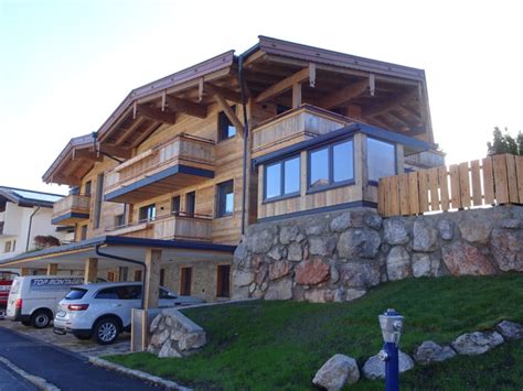 Dachstuhl Fassade Balkone In Fieberbrunn Holzbau Foidl In