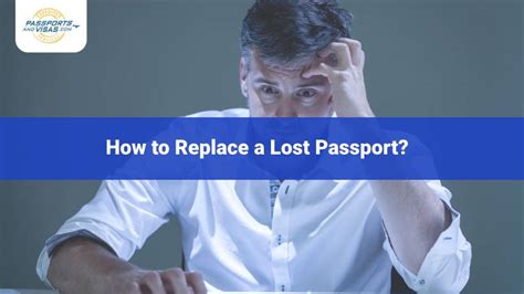 How To Replace A Lost Passport