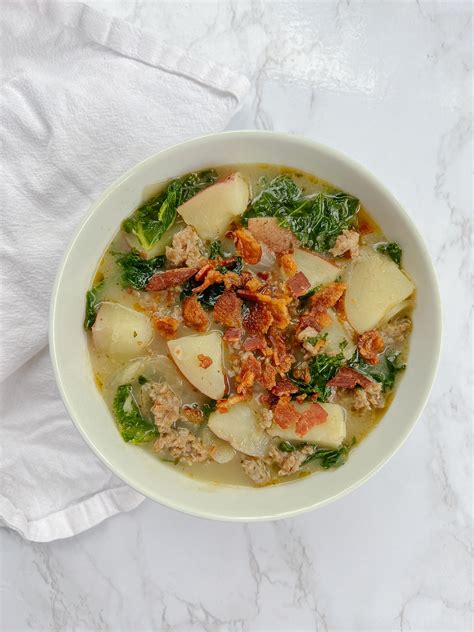 Healthy Zuppa Toscana Soup Dairy Free Gluten Free Whole30