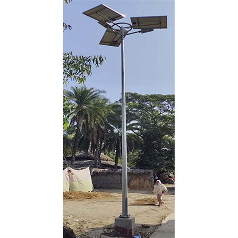 Grey Watt Triple Arms Solar Mini High Mast At Best Price In Kolkata