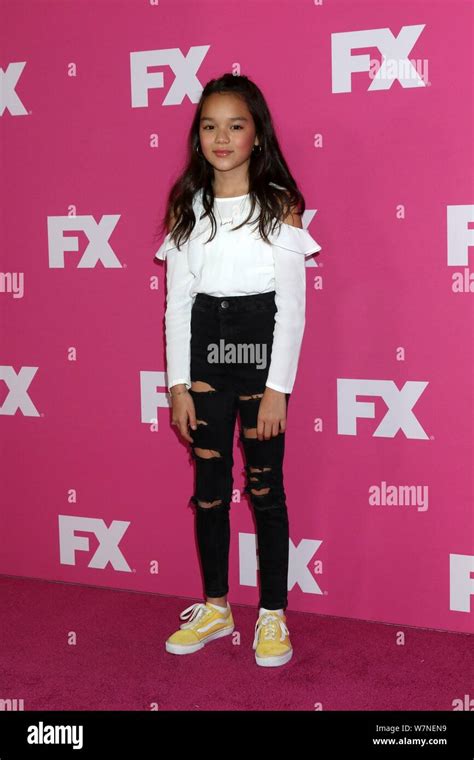 Beverly Hills Ca 6th Aug 2019 Chika Yasumura At Arrivals For Fx