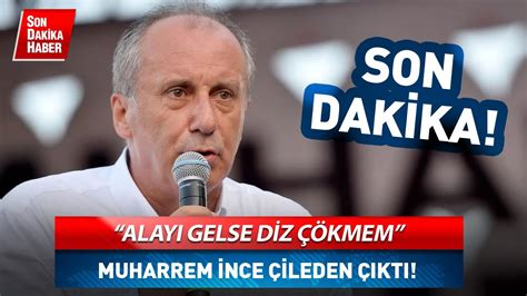 Chpli Eski Dostlarının Yaptıkları Muharrem İnceyi çileden çıkardı