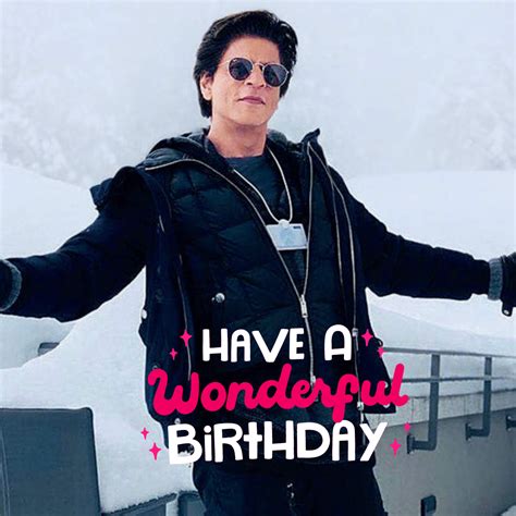 Happy Birthday Shahrukh Khan Best Wishes Images Messages Quotes