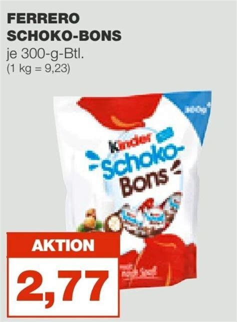 Ferrero Schoko Bons G Angebot Bei Mein Real