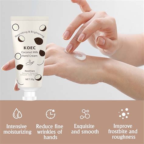 Jincby Clearance Milk Hand Cream Moisturizes Moisturizes Softens And