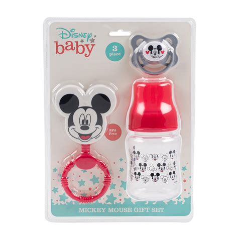 Wholesale Mickey Mouse Pc Rattle Bottle Pacifier Set