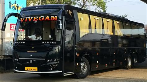 VIVEGAM VOLVO B11R PREMIUM AC SEMI SLEEPER INAUGURAL RUN Chennai