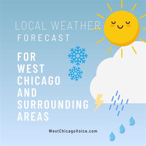 Local Weather Forecast for West Chicago and Surrounding Area - West