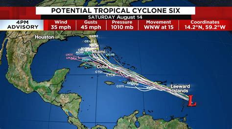 Potential Tropical Cyclone Six Forms In The Atlantic ¡que Onda Magazine