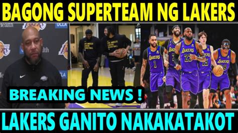 Wow Bagong Superteam Ng Lakers Ganito Na Nakakatakot Ngayong Season