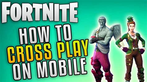 Fortnite How To Cross Play Fortnite Mobile Crossplay Guide Fortnite