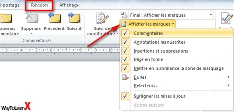 Comment Masquer Ou Supprimer Des Commentaires Dans Word Waytolearnx