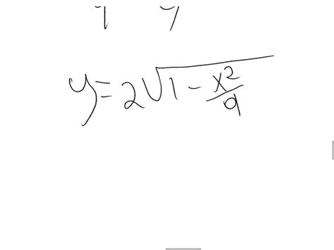 The Area Enclosed By The Ellipse 4𝑥 2 9𝑦 2 36 Is Revolved About The