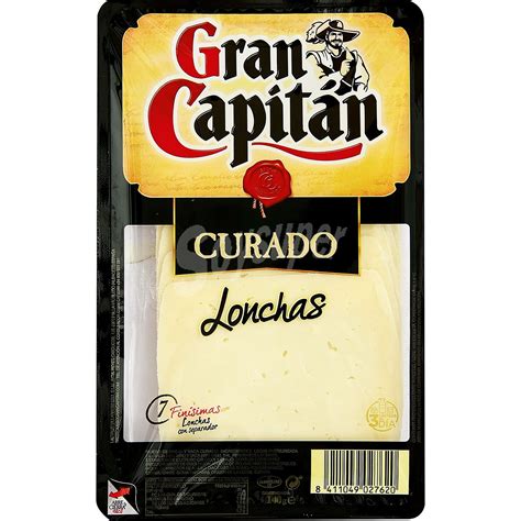 Gran Capit N Gran Capit N Queso En Lonchas Curado Gran Capit N G