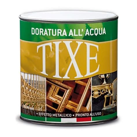 Vernice Oro All Acqua Per Esterni Tixe Doratura Oro Ricco Pallido 500