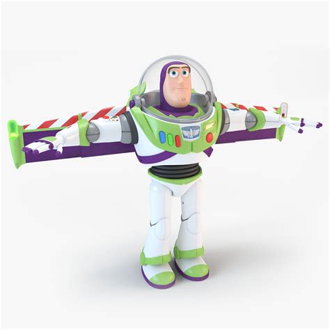 Buzz Lightyear 2019 3D Model $49 - .max .fbx .obj - Free3D