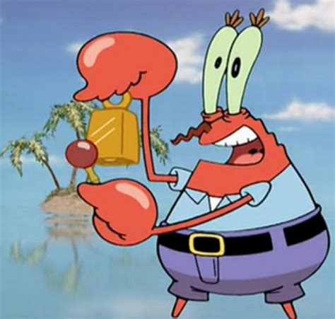 Mr Krabs Cowbell Blank Template Imgflip