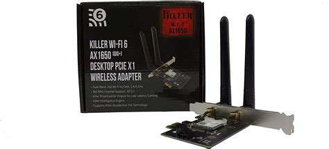 Intel Releases Its Killer Ax1650 Pcie Wi Fi Adapter For Desktop Gamers