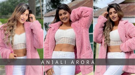 Anjali Arora Hot Reels Kacha Badam Reels Anjali Arora Tik Tok