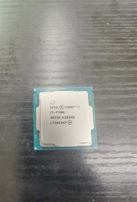 Intel Cpu Core I7 7700k Lga Cpucore I7｜売買されたオークション情報、yahooの商品情報をアーカイブ