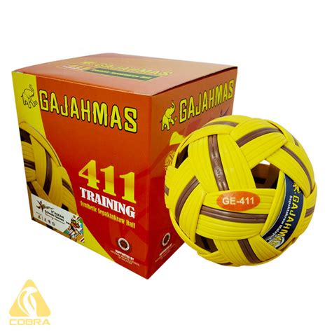 Gajah Emas Ge 411 Sepak Takraw Ball Lazada