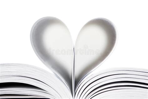 2 368 Páginas De Una Forma Del Libro Y Del Corazón Fotos de stock