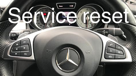 Mercedes GLA C Class A Class Service Reset 2016 YouTube