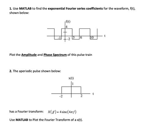 Solved Det Er Med At Finde 1 Use MATLAB To Find The Chegg