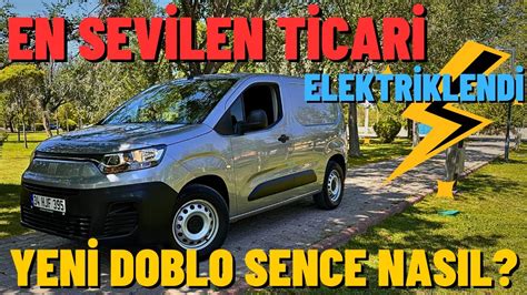 Fiat E Doblo Cargo Nceleme Elektrikli Doblo Olur Mu Km De