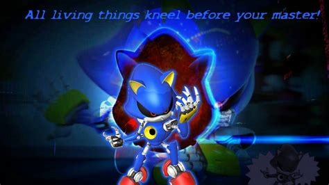 Metal Sonic Background By Infersaime On Deviantart