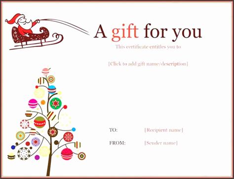 7 Gift Certificate Template Word Free Sampletemplatess Pertaining To ...